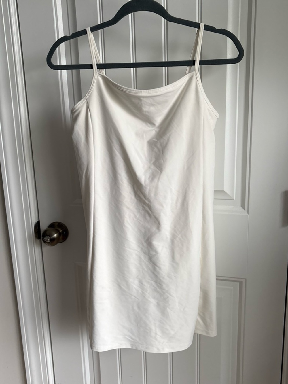 Old Navy Active White Tennis Dress With Built in Bra